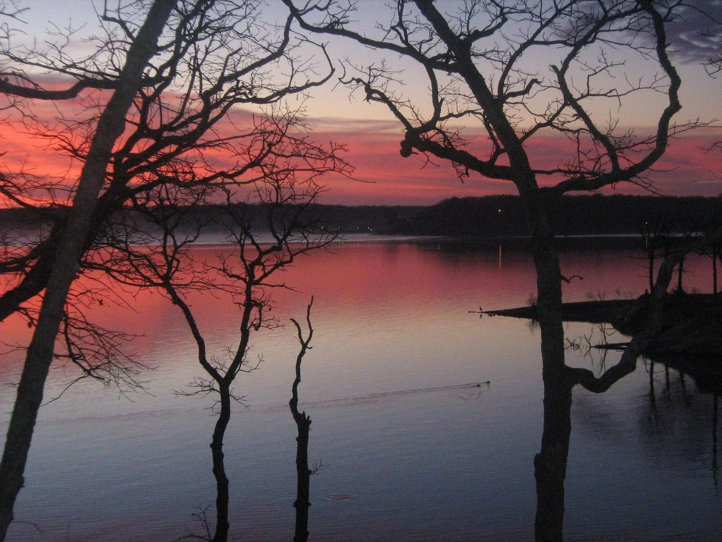 Sunset at Prothro Center