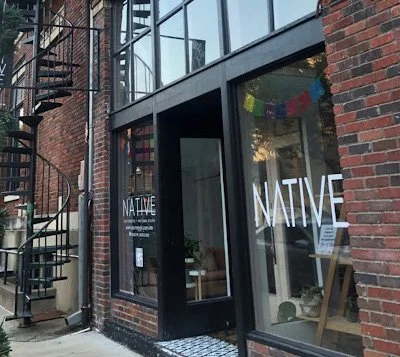 The Front of Native McKinney's Location