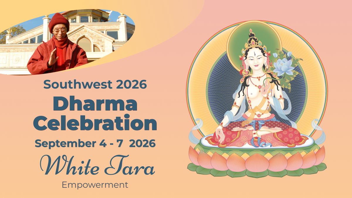 Southwest Dharma Celebration 2026 - White Tara Empowerment
