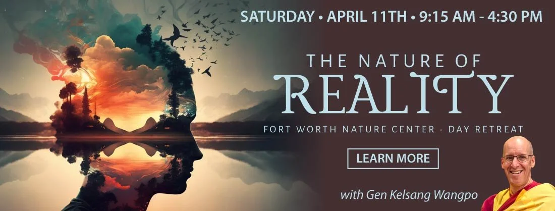 The Nature of Reality – April 11 – Day Retreat at the Fort Worth Nature Center