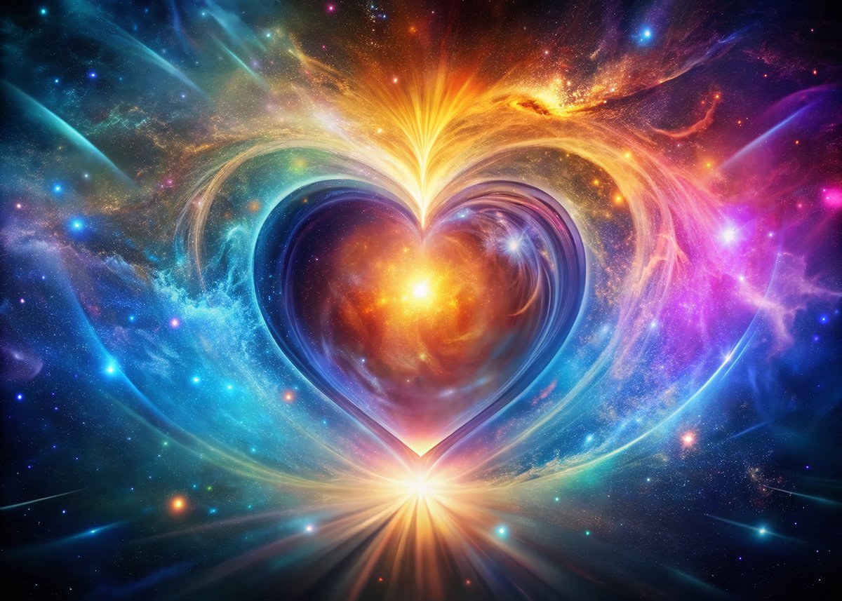 Abstract image of a heart