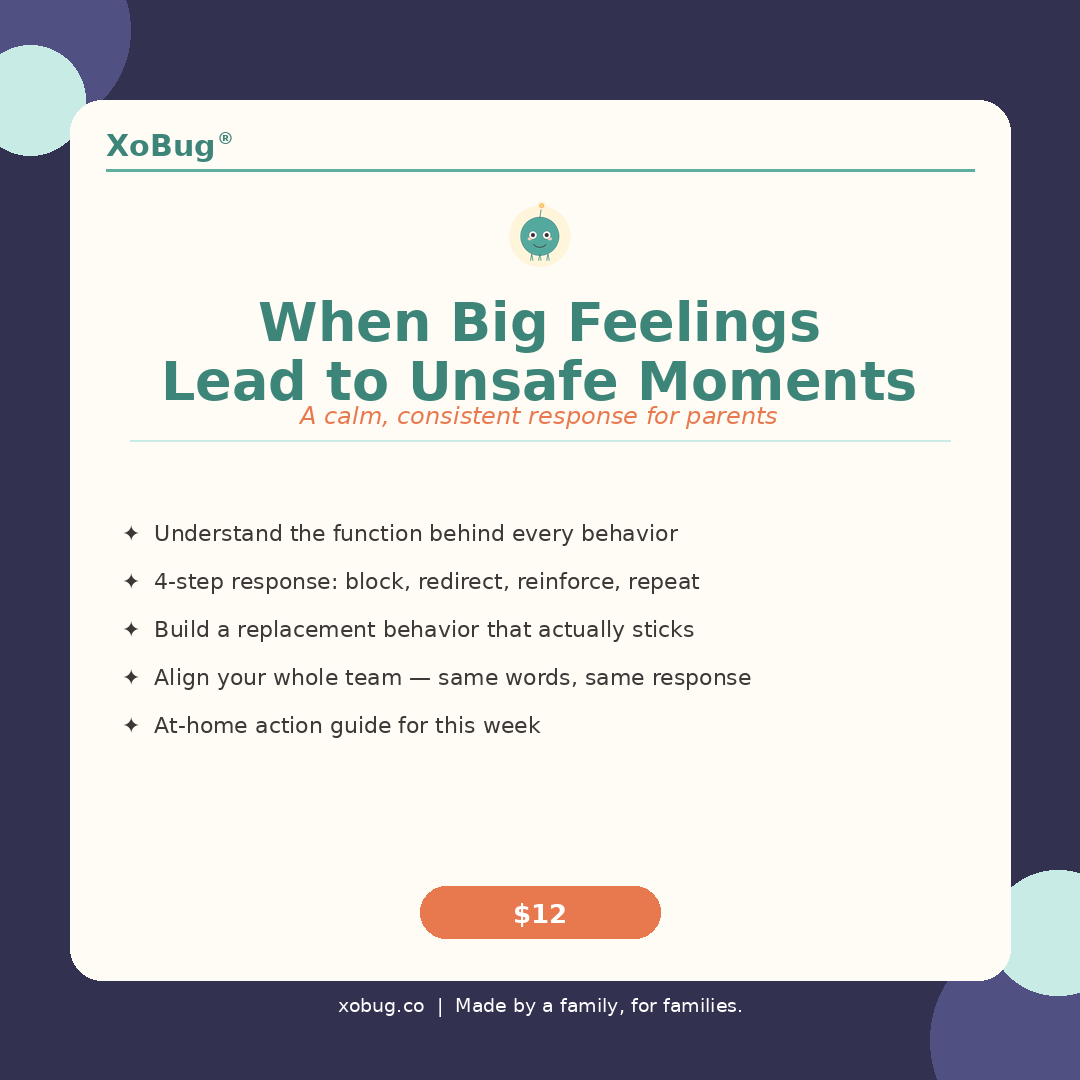 When Big Feelings Lead to Unsafe Moments
