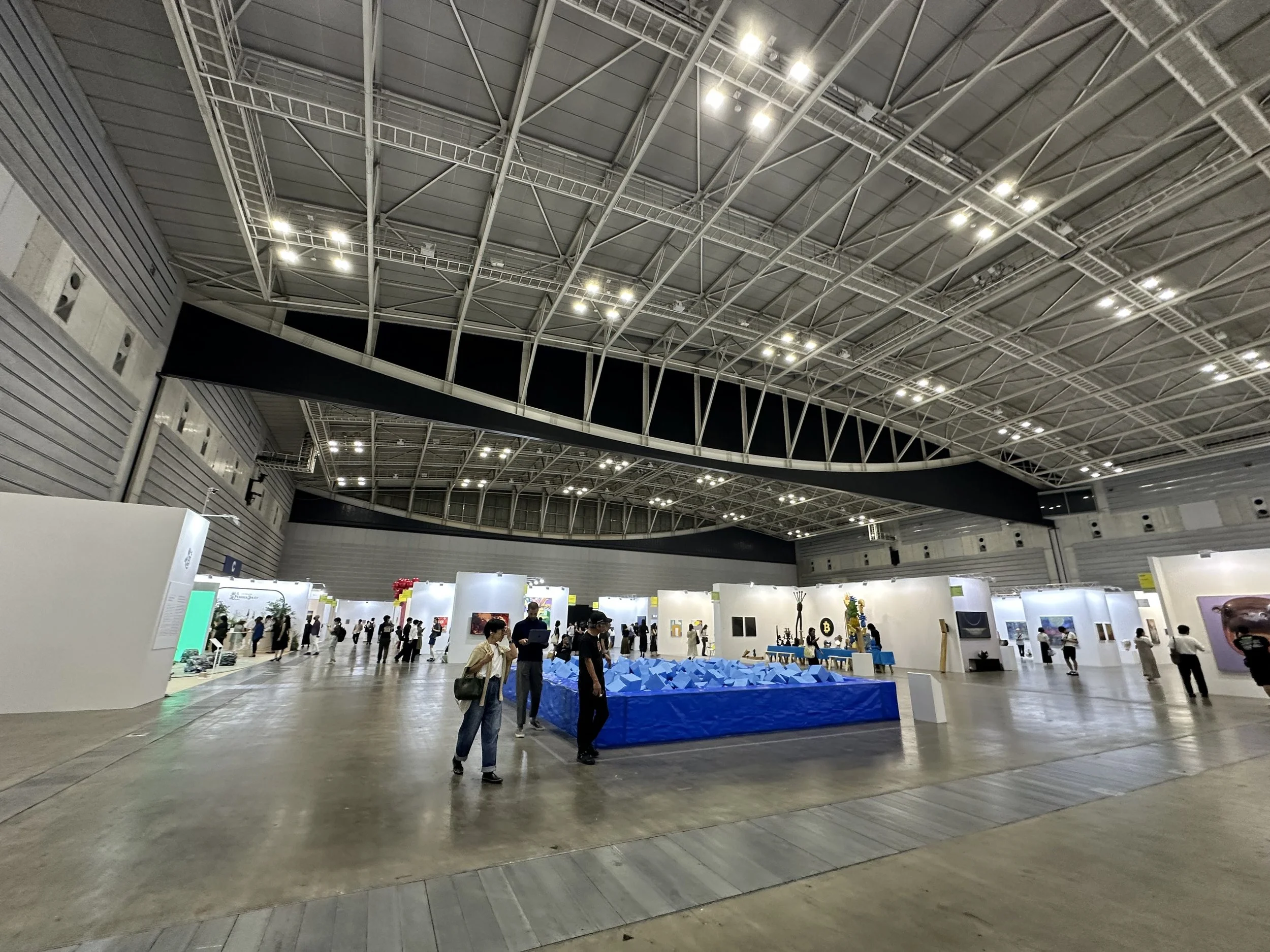 inside pacifico yokohama for an event