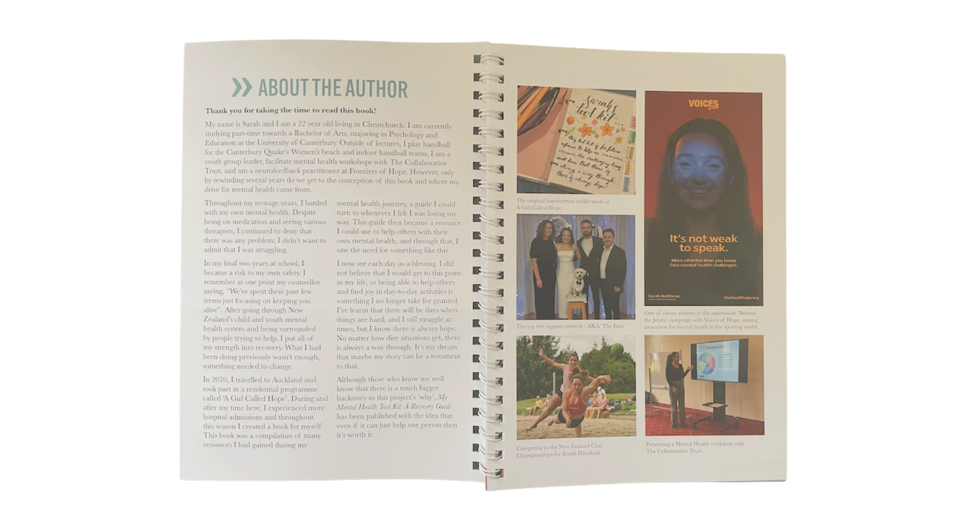 My Mental Health Tool Kit: A Recovery Guide About Sarah