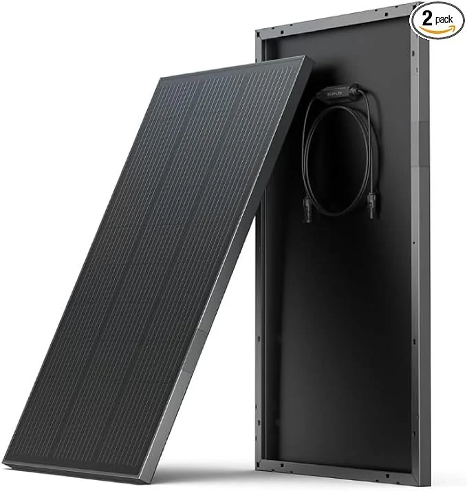 ECOFLOW Paneles Solares 2 piezas  de 100W 12V