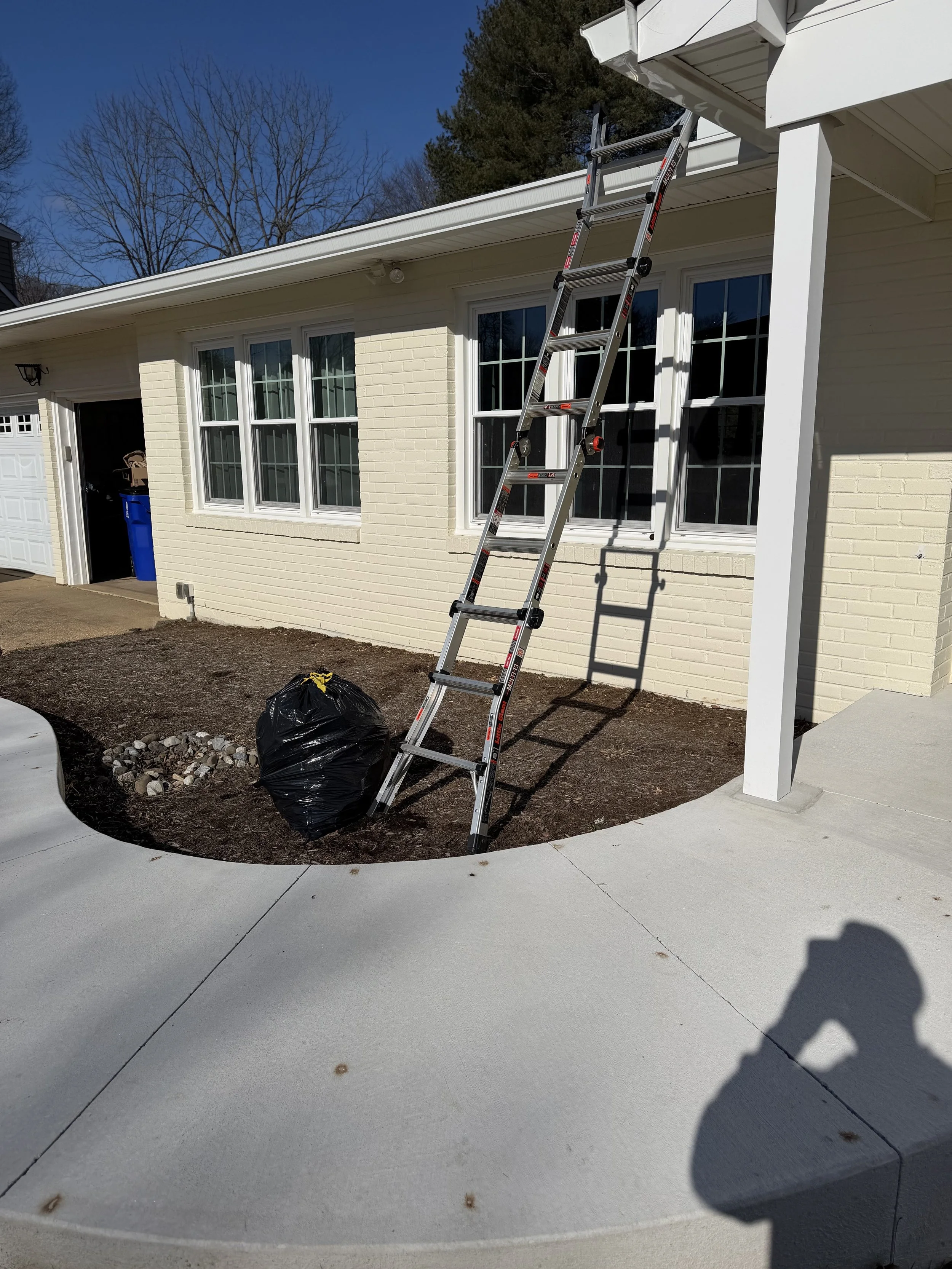 Gutter Cleaning and Mailbox Replacement