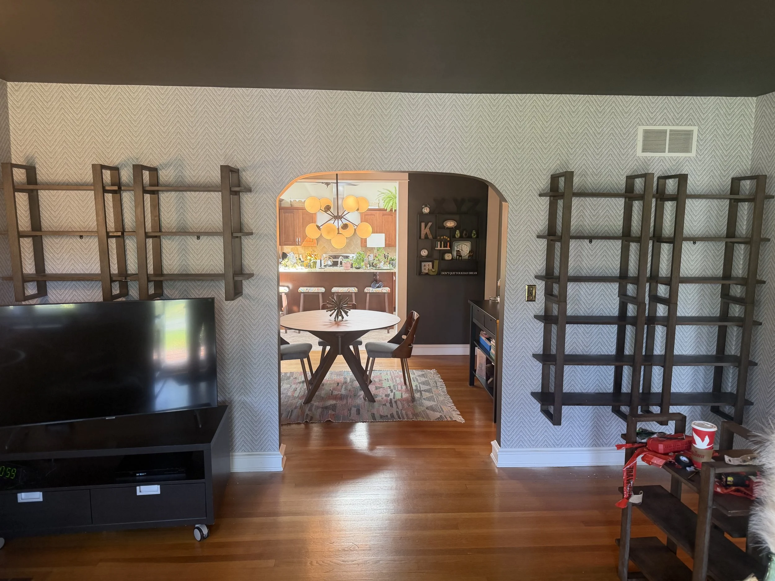 Custom Shelving Installation, Mirror Mounting, and IKEA Furniture Assembly