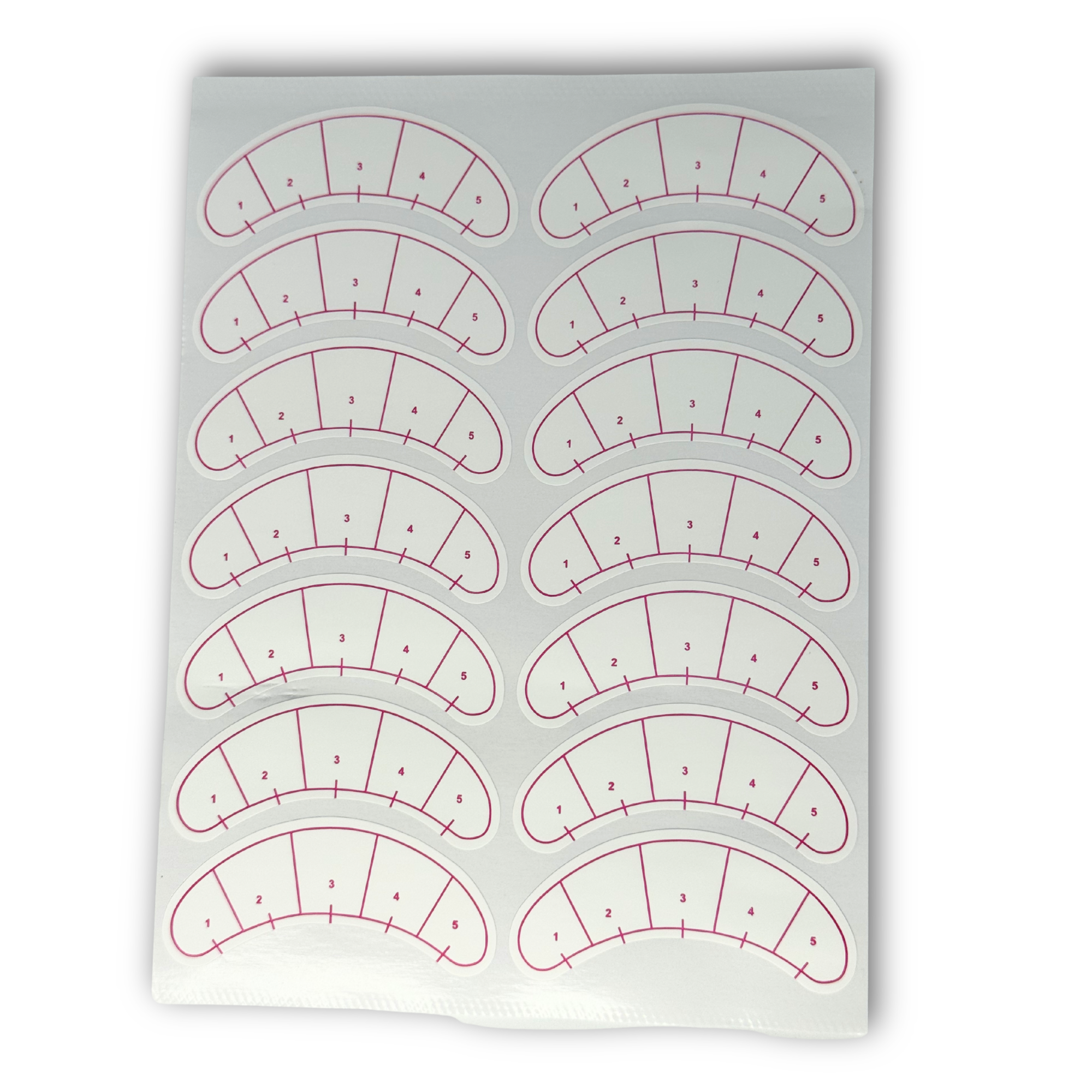 Lash Map Practise Pads