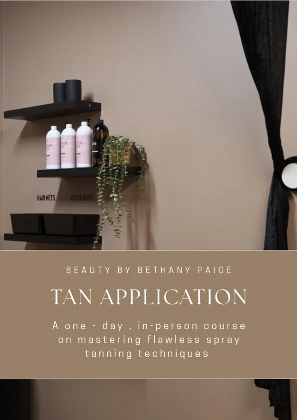 In Person - Spray Tanning Course