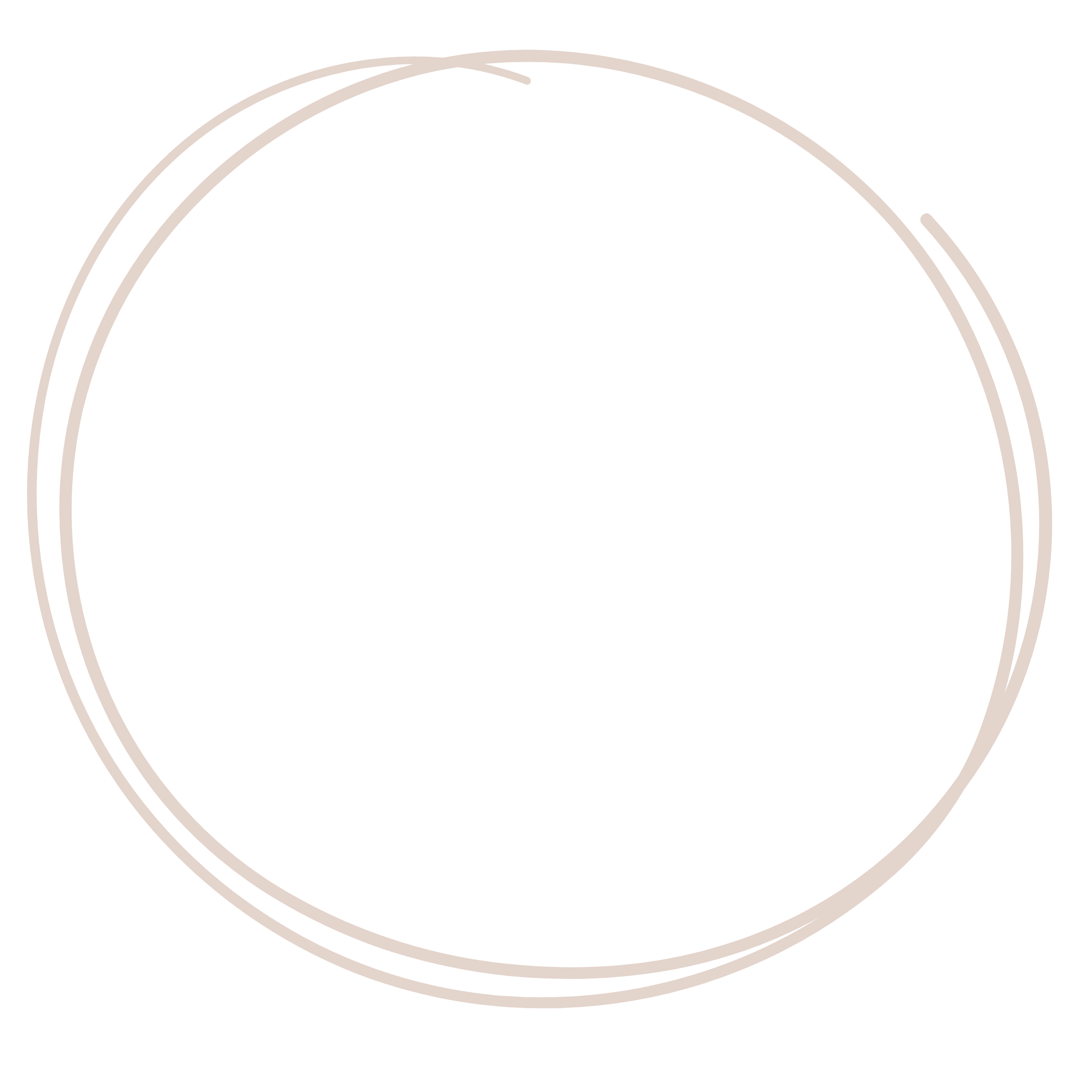 Stylized circular logo with layered rings.