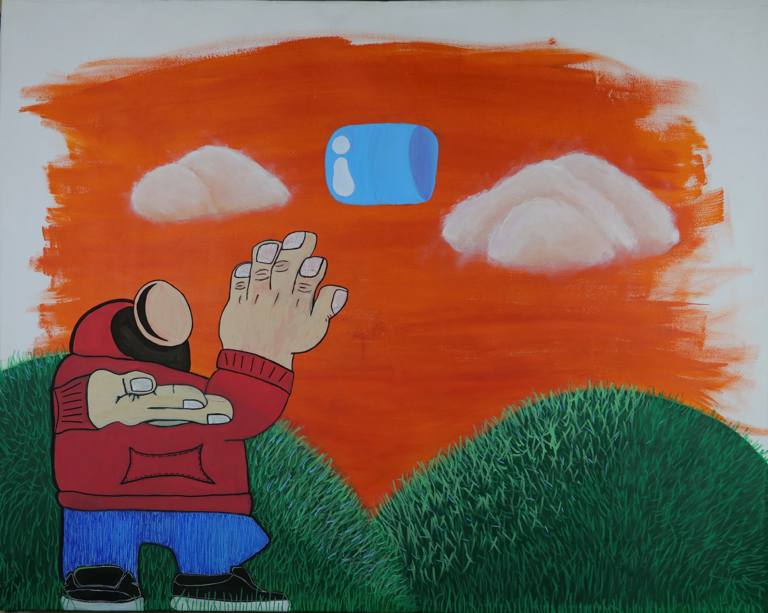 Fighter II  |  4ft x 5ft Acrylic