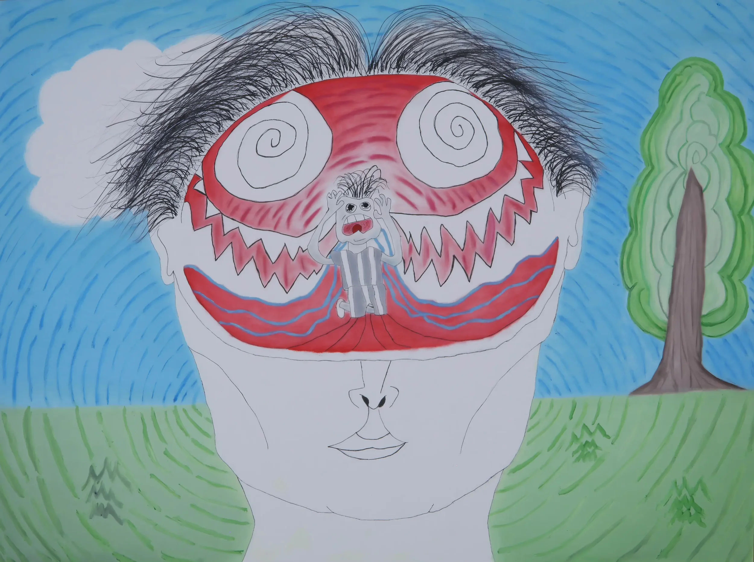 Paranoia  |  3ft x 4ft Oil