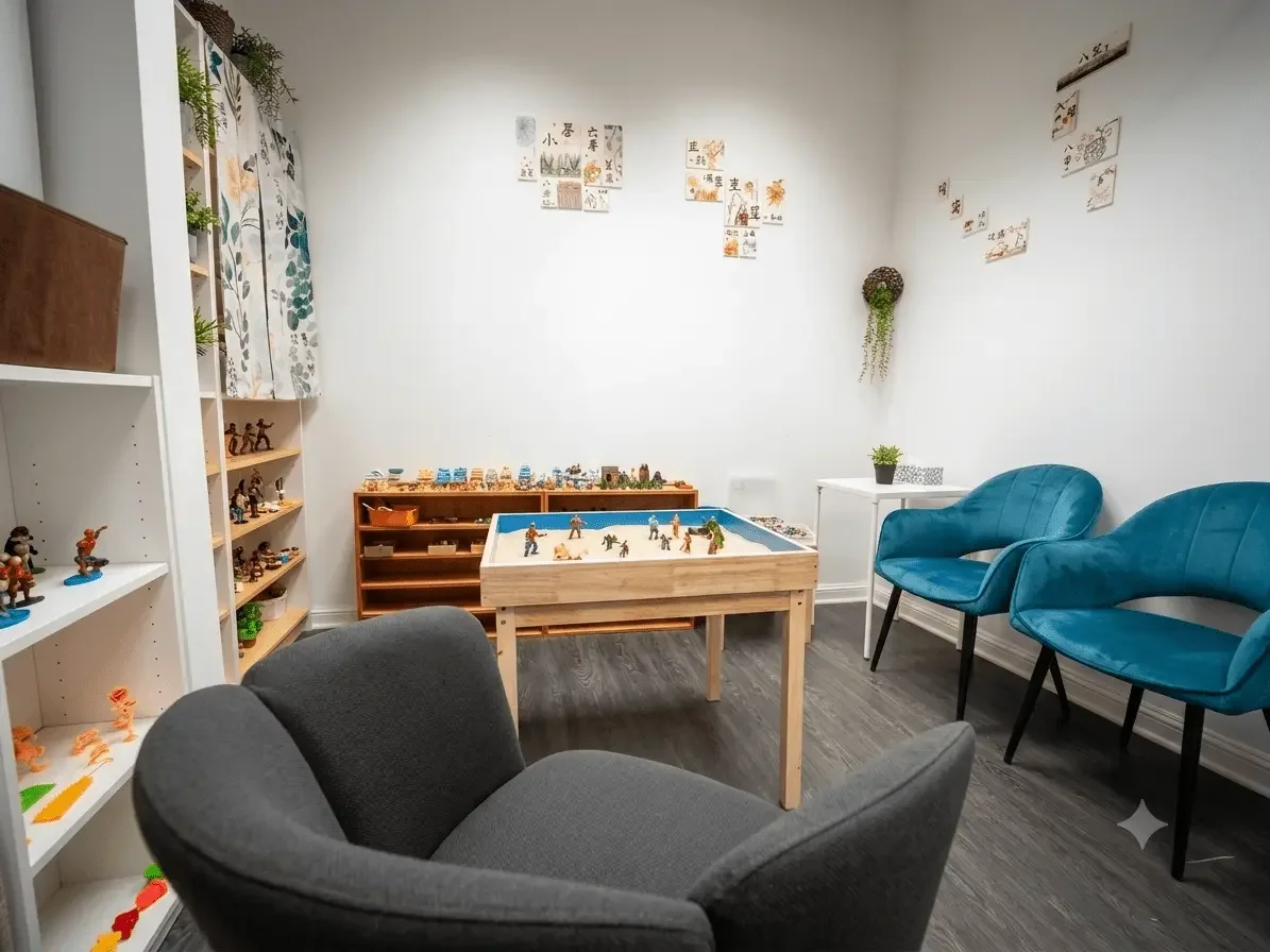 Healing Notes Therapy Clinical Room