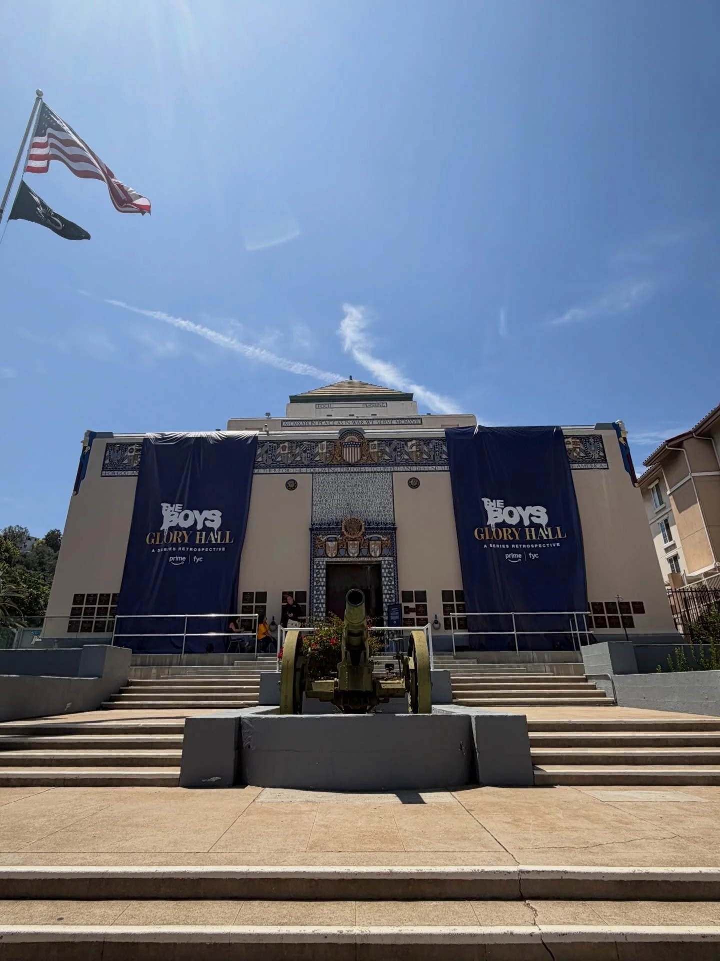Great Hollywood Glory Halls !

We celebrated the series finale of @theboystv at the @voughtintl transformed American Legion Post 43 in Hollywood.

#TheBoysFYC #AmazonStudios #SonyPicturesTV #PrimeVideo #AmericanLegionPost43