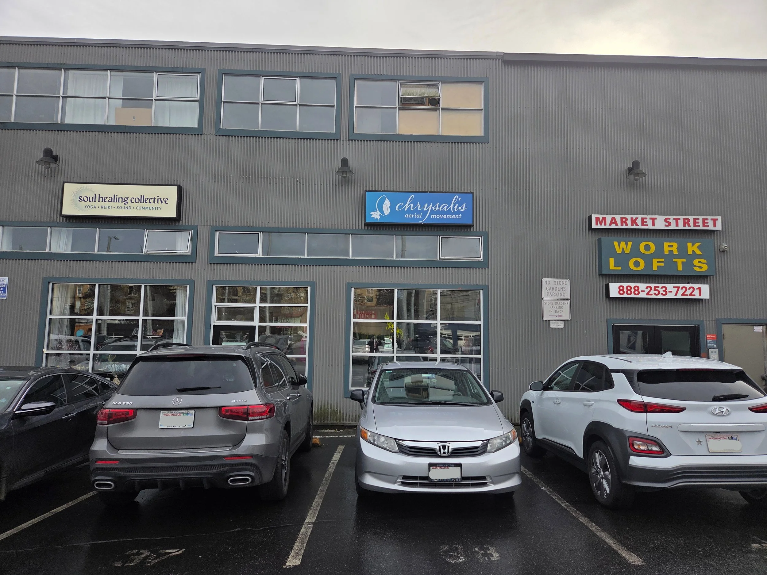 Ballard studio building exterior