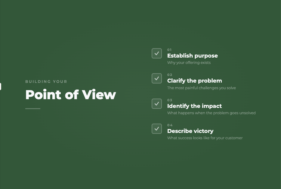Why Point of View is the Foundation of Your Brand