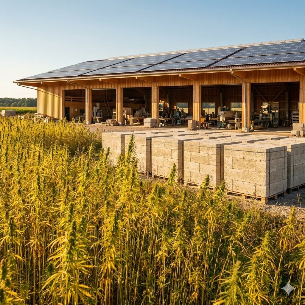 BUSINESS CONCEPT #312 - HEMPCRETE PREFABRICATION FACTORY