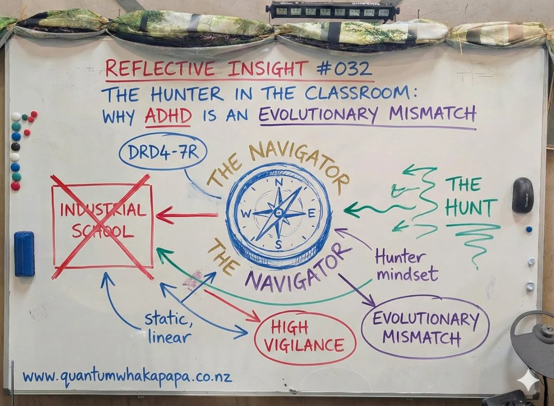 THE ANCESTRAL MIND #032 - THE HUNTER IN THE CLASSROOM: WHY ADHD IS AN EVOLUTIONARY MISMATCH