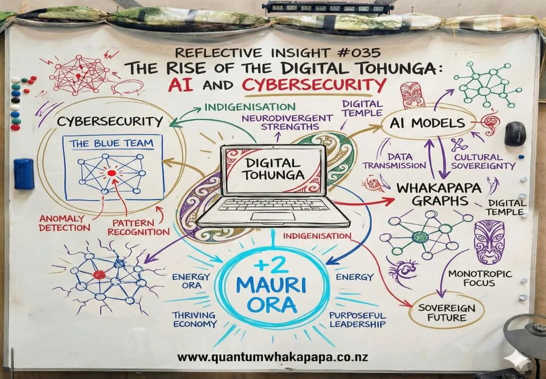 THE ANCESTRAL MIND #035 - THE RISE OF THE DIGITAL TOHUNGA: AI AND CYBERSECURITY