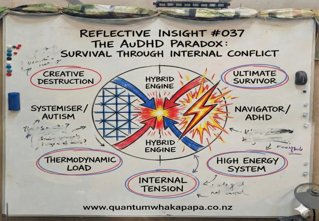 THE ANCESTRAL MIND #037 - THE AuDHD PARADOX: SURVIVAL THROUGH INTERNAL CONFLICT