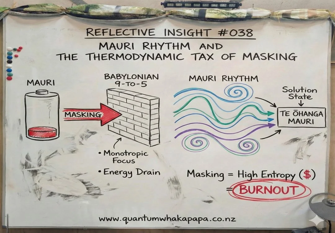 THE ANCESTRAL MIND #038 - MAURI RHYTHM AND THE THERMODYNAMIC TAX OF MASKING