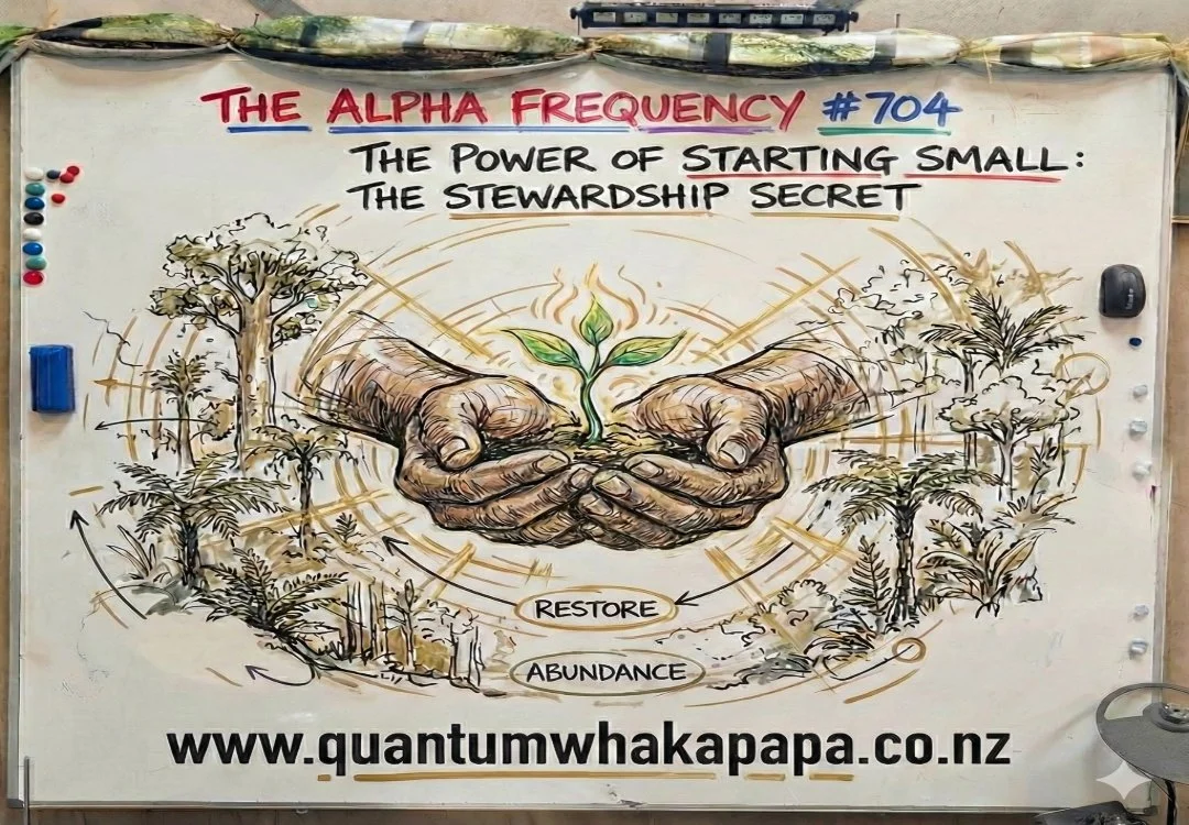 THE ALPHA FREQUENCY #704 - THE POWER OF STARTING SMALL: THE STEWARDSHIP SECRET