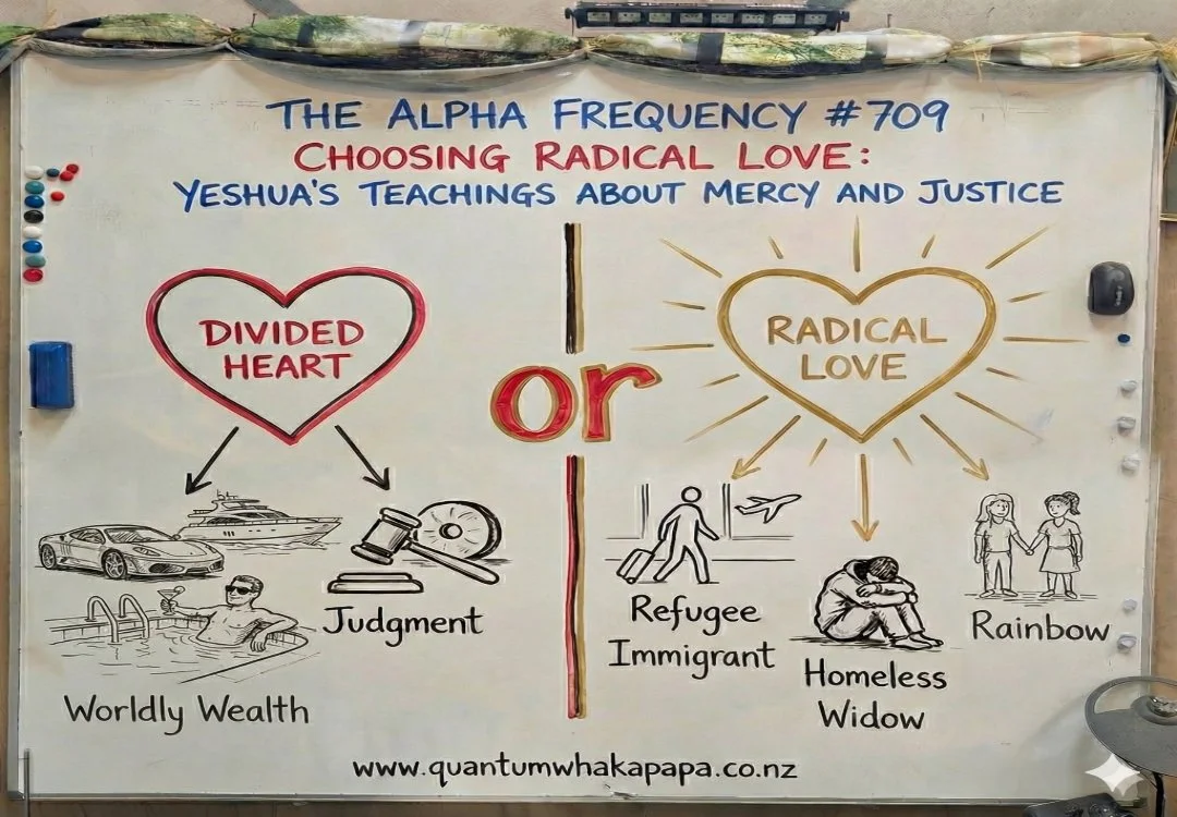 THE ALPHA FREQUENCY #709 - CHOOSING RADICAL LOVE: YESHUA’S TEACHINGS ABOUT MERCY AND JUSTICE