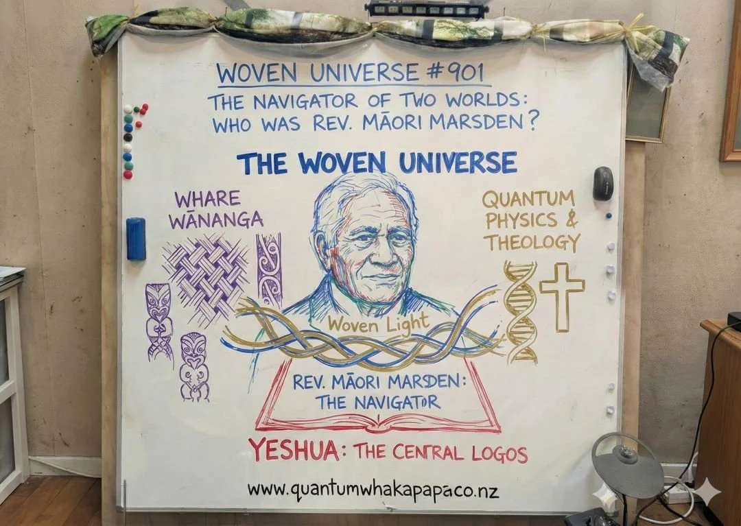 WOVEN UNIVERSE #901 - THE NAVIGATOR OF TWO WORLDS: WHO WAS REV. MĀORI MARSDEN?