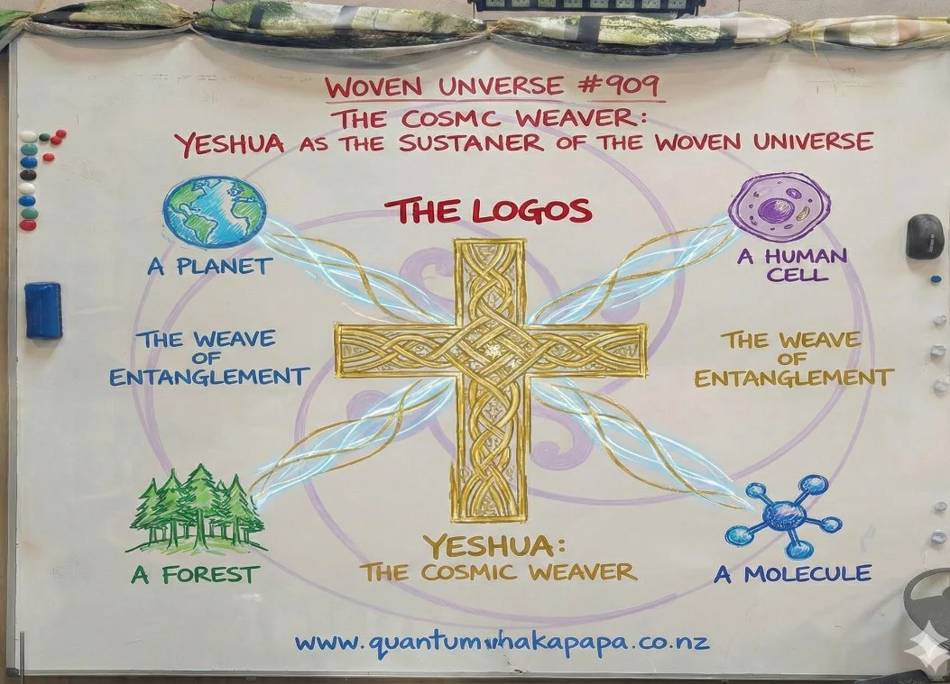 WOVEN UNIVERSE #909 - THE COSMIC WEAVER: YESHUA AS THE SUSTAINER OF THE WOVEN UNIVERSE