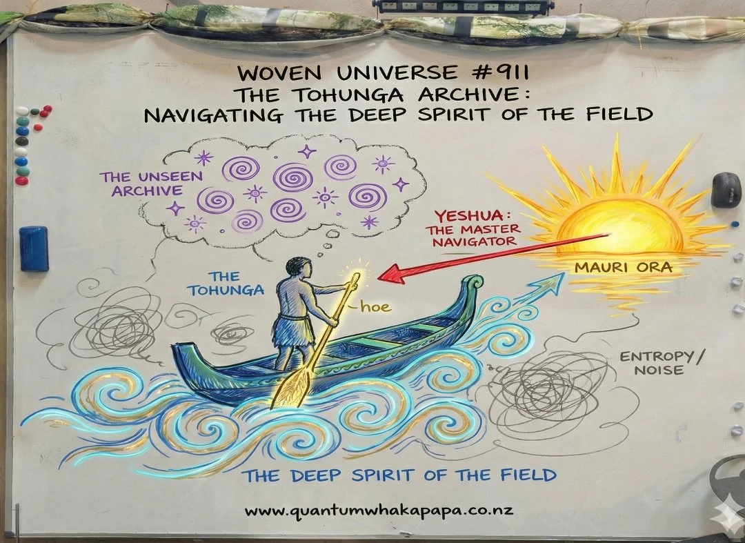 WOVEN UNIVERSE #911 - THE TOHUNGA ARCHIVE: NAVIGATING THE DEEP SPIRIT OF THE FIELD