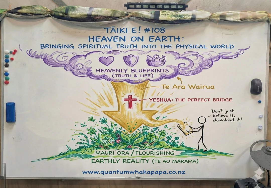 TĀIKI E! #108 - HEAVEN ON EARTH: BRINGING SPIRITUAL TRUTH INTO THE PHYSICAL WORLD
