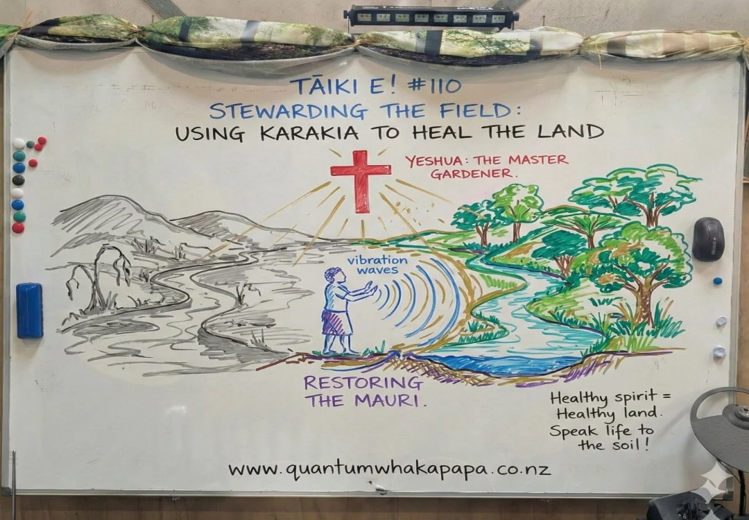 TĀIKI E! #110 - STEWARDING THE FIELD: USING KARAKIA TO HEAL THE LAND