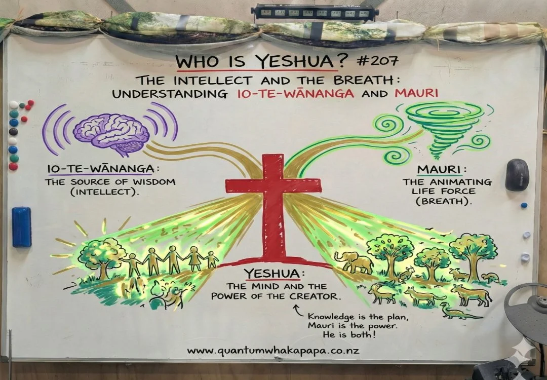 WHO IS YESHUA? #207 - THE INTELLECT AND THE BREATH: UNDERSTANDING IO-TE-WĀNANGA AND MAURI