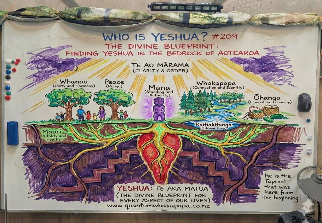 WHO IS YESHUA? #209 - THE DIVINE BLUEPRINT: FINDING YESHUA IN THE BEDROCK OF AOTEAROA