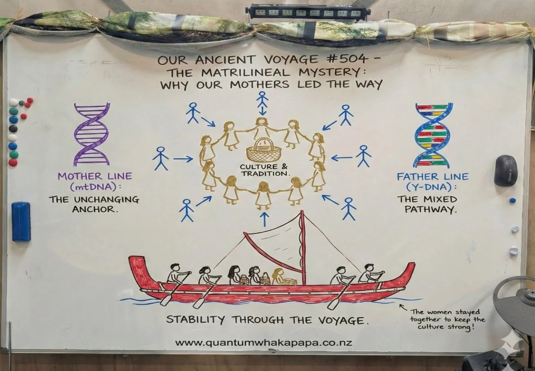 OUR ANCIENT VOYAGE #504 - THE MATRILINEAL MYSTERY: WHY OUR MOTHERS LED THE WAY