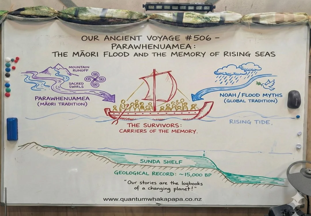 OUR ANCIENT VOYAGE #506 - PARAWHENUAMEA: THE MĀORI FLOOD AND THE MEMORY OF RISING SEAS
