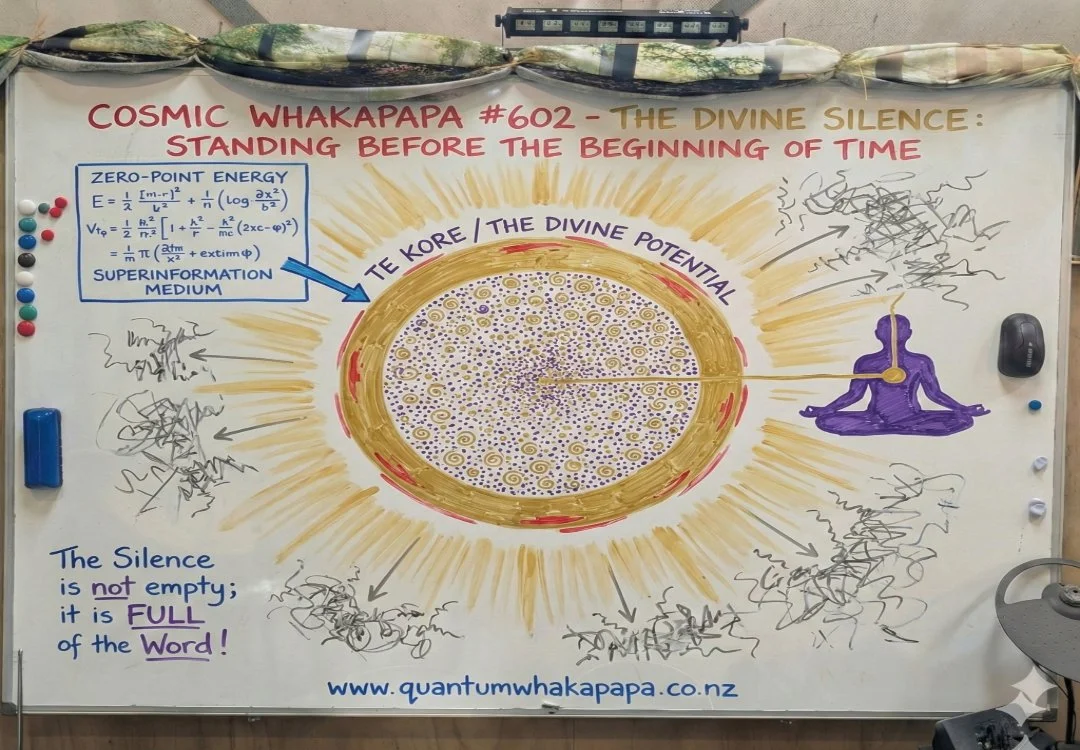 COSMIC WHAKAPAPA #602 - THE DIVINE SILENCE: STANDING BEFORE THE BEGINNING OF TIME
