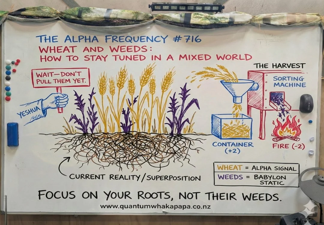 THE ALPHA FREQUENCY #716 - WHEAT AND WEEDS: HOW TO STAY TUNED IN A MIXED WORLD