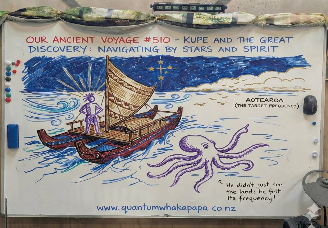 OUR ANCIENT VOYAGE #510 - KUPE AND THE GREAT DISCOVERY: NAVIGATING BY STARS AND SPIRIT