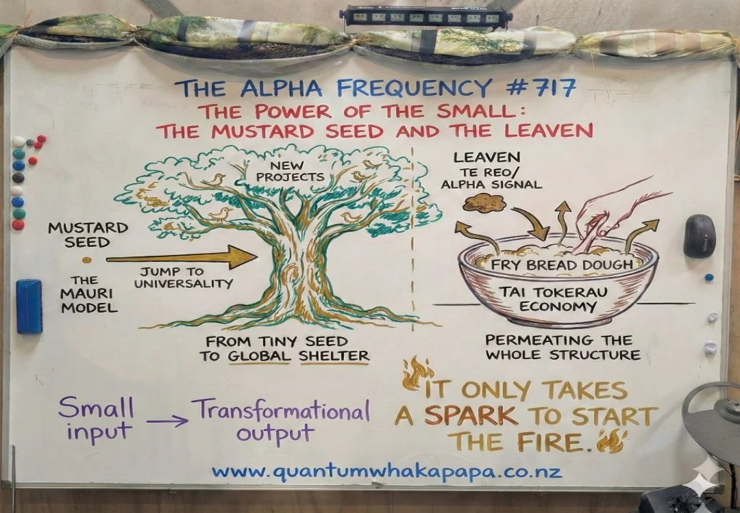 THE ALPHA FREQUENCY #717 - THE POWER OF THE SMALL: THE MUSTARD SEED AND THE LEAVEN