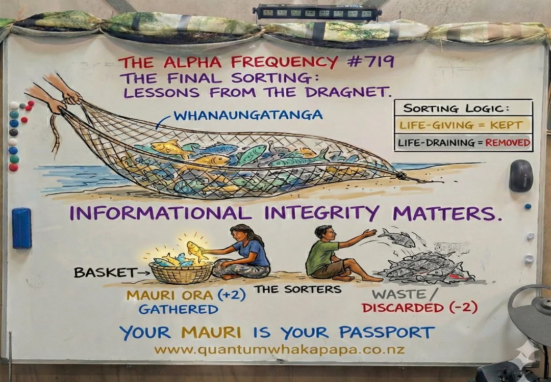 THE ALPHA FREQUENCY #719 - THE FINAL SORTING: LESSONS FROM THE FISHING NET