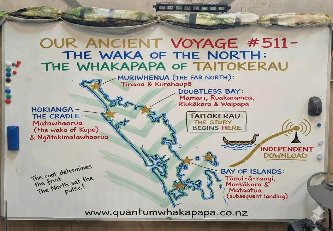 OUR ANCIENT VOYAGE #511 - THE WAKA OF THE NORTH: THE SPECIFIC WHAKAPAPA OF TAITOKERAU