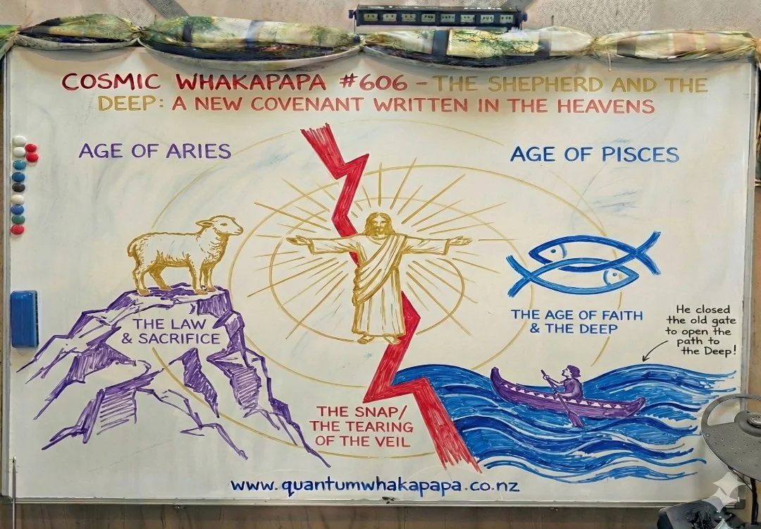 COSMIC WHAKAPAPA #606 - THE SHEPHERD AND THE DEEP: A NEW COVENANT WRITTEN IN THE HEAVENS