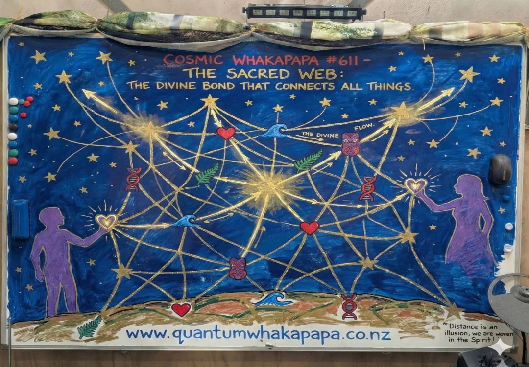 COSMIC WHAKAPAPA #611 - THE SACRED WEB: THE DIVINE BOND THAT CONNECTS ALL THINGS