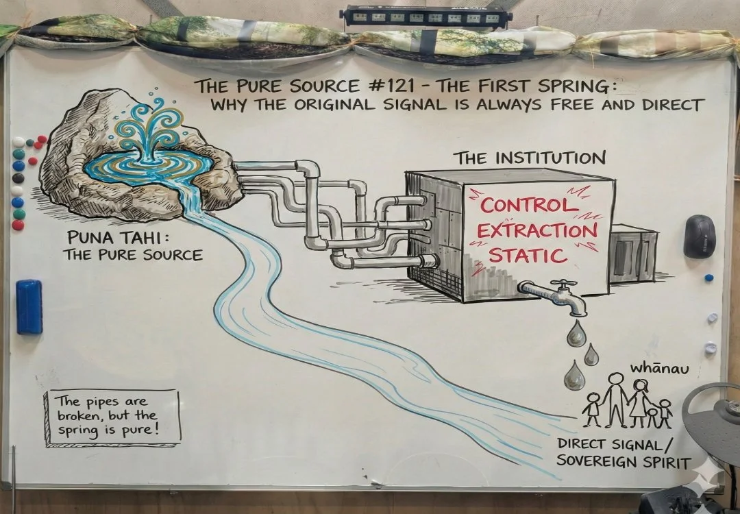 THE PURE SOURCE #121 - THE FIRST SPRING: WHY THE ORIGINAL SIGNAL IS ALWAYS FREE AND DIRECT