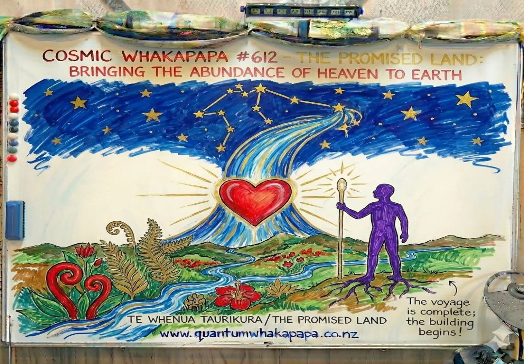 COSMIC WHAKAPAPA #612 - THE PROMISED LAND: BRINGING THE ABUNDANCE OF HEAVEN TO EARTH