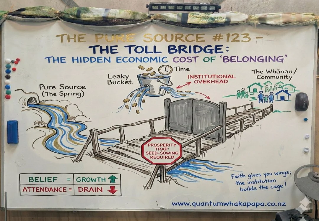 THE PURE SOURCE #123 - THE TOLL BRIDGE: THE HIDDEN ECONOMIC COST OF "BELONGING"