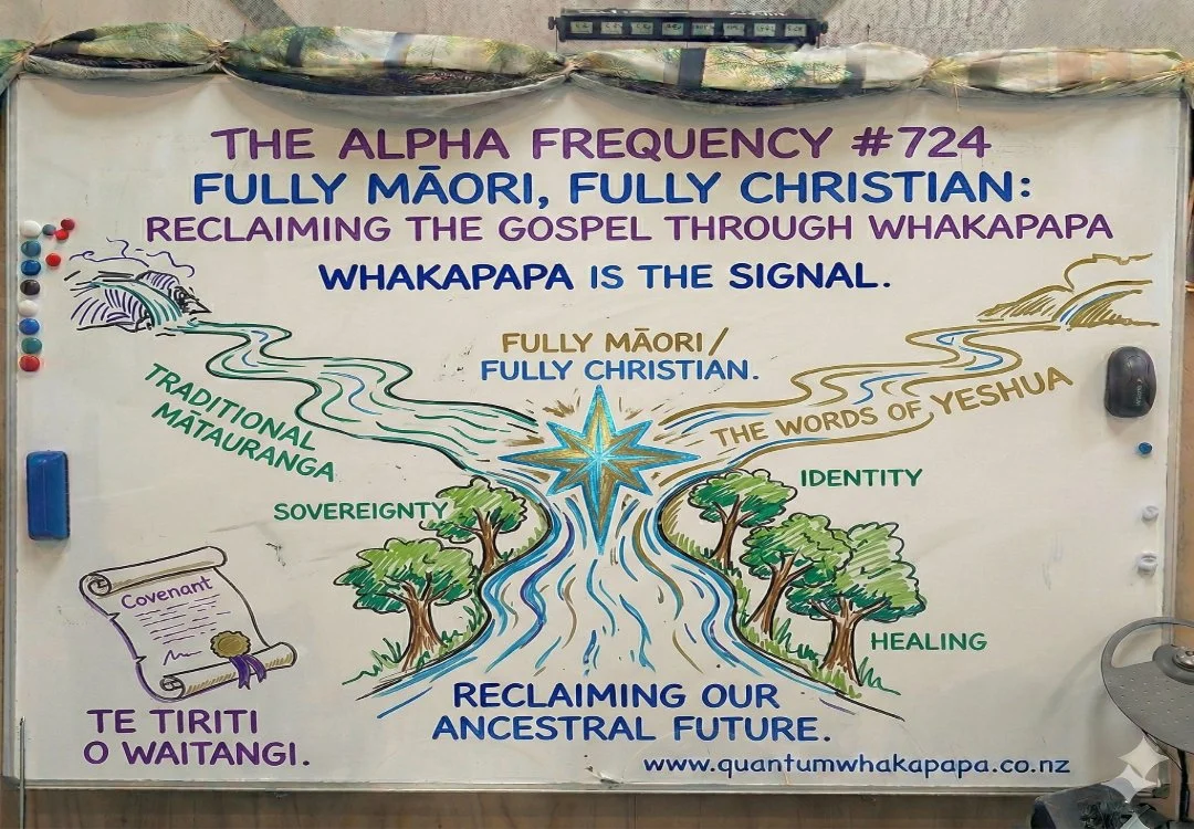 THE ALPHA FREQUENCY #724 - FULLY MĀORI, FULLY CHRISTIAN: RECLAIMING THE GOSPEL THROUGH WHAKAPAPA