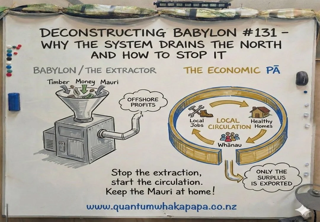 DECONSTRUCTING BABYLON #131 - WHY THE SYSTEM DRAINS THE NORTH AND HOW TO STOP IT