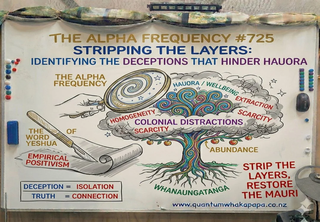 THE ALPHA FREQUENCY #725 - STRIPPING THE LAYERS: IDENTIFYING THE DECEPTIONS THAT HINDER HAUORA